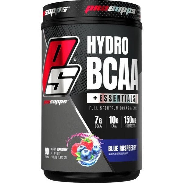 Witaminy i suplementy diety Pro Supps HydroBCAA + Essentials Blue Raspberry 1242 g - Sklep Witaminki.pl