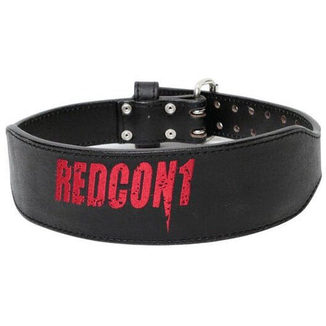 Witaminy i suplementy diety Redcon1 Premium Leather Weightlifting Belt M (Medium) - Sklep Witaminki.pl