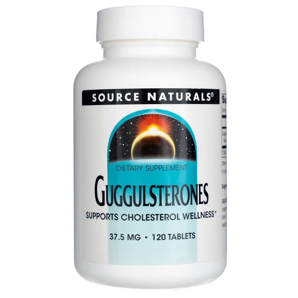 Witaminy i suplementy diety Source Naturals Guggulsterones 37,5 mg 120 tabs - Sklep Witaminki.pl