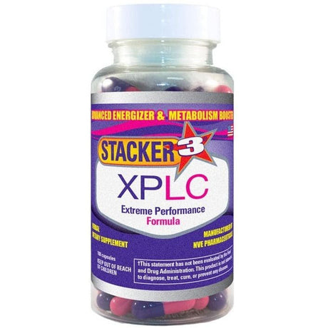 Witaminy i suplementy diety Stacker2 Stacker 3 XPLC 100 caps - Sklep Witaminki.pl