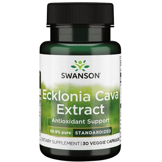 Witaminy i suplementy diety Swanson Ecklonia Cava Extract 53 mg 30 vcaps - Sklep Witaminki.pl