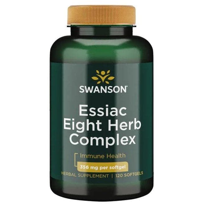 Witaminy i suplementy diety Swanson Essiac Eight Herb Complex 356 mg 120 softgels - Sklep Witaminki.pl