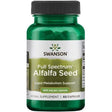 Witaminy i suplementy diety Swanson Full Spectrum Alfalfa Seed 400 mg 60 caps - Sklep Witaminki.pl