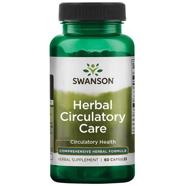 Witaminy i suplementy diety Swanson Herbal Circulatory Care 60 caps - Sklep Witaminki.pl