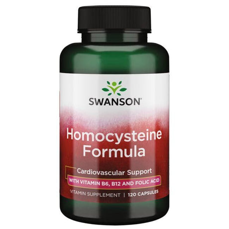 Witaminy i suplementy diety Swanson Homocysteine Formula 120 caps - Sklep Witaminki.pl