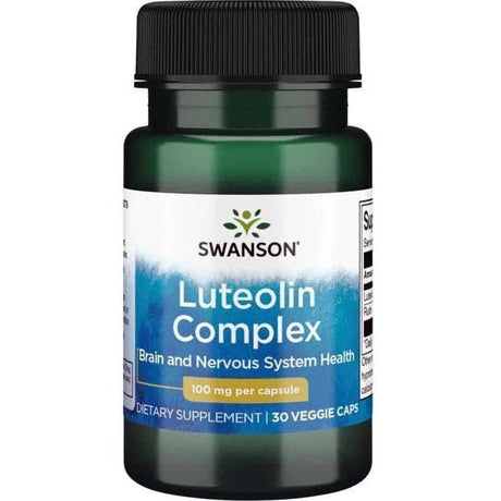 Witaminy i suplementy diety Swanson Luteolin Complex 100 mg 30 vcaps - Sklep Witaminki.pl