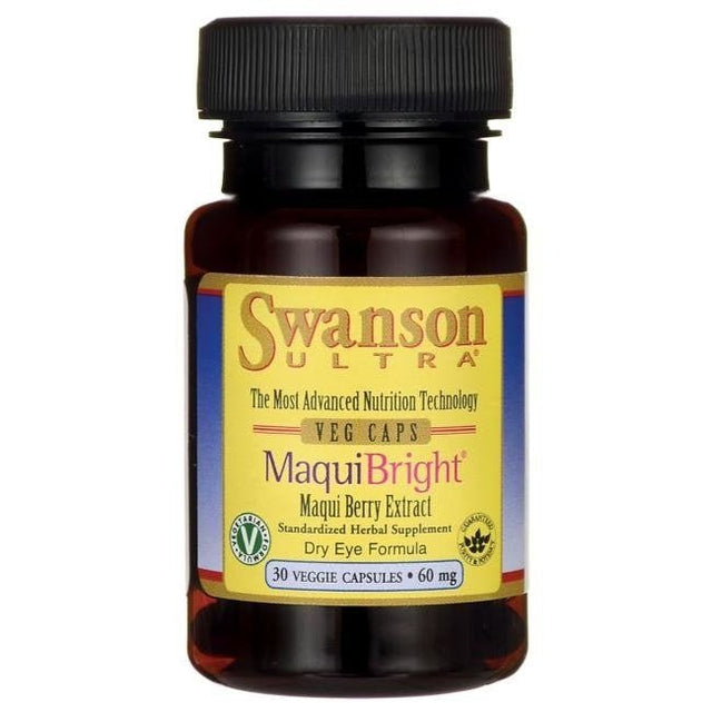 Witaminy i suplementy diety Swanson MaquiBright 60 mg 30 caps - Sklep Witaminki.pl