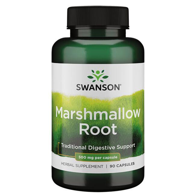 Witaminy i suplementy diety Swanson Marshmallow Root 500 mg 90 caps - Sklep Witaminki.pl