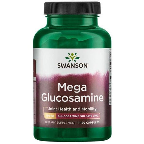 Witaminy i suplementy diety Swanson Mega Glucosamine 750 mg 120 caps - Sklep Witaminki.pl