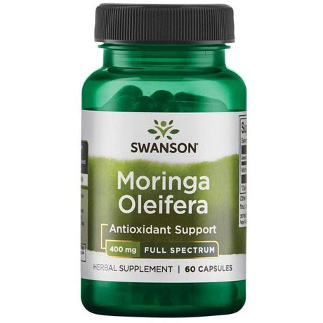 Witaminy i suplementy diety Swanson Moringa Oleifera 400 mg 60 caps - Sklep Witaminki.pl