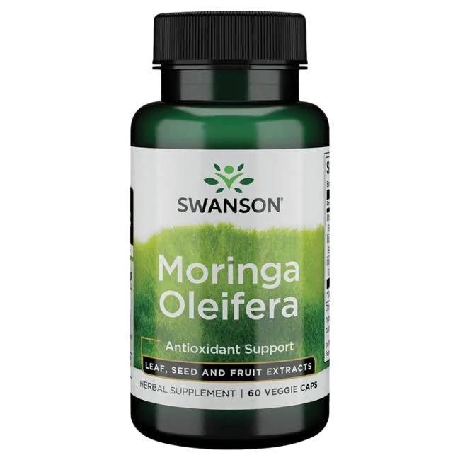 Witaminy i suplementy diety Swanson Moringa Oleifera extract 60 caps - Sklep Witaminki.pl