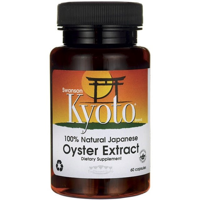 Witaminy i suplementy diety Swanson Oyster Extract 100% Natural Japanese 60 caps - Sklep Witaminki.pl