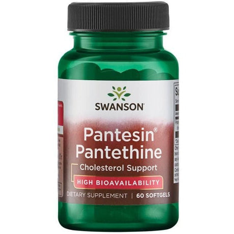 Witaminy i suplementy diety Swanson Pantesin Panthetine 300 mg 60 caps - Sklep Witaminki.pl