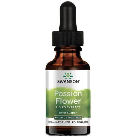 Witaminy i suplementy diety Swanson Passion Flower Liquid Extract 29 - Sklep Witaminki.pl