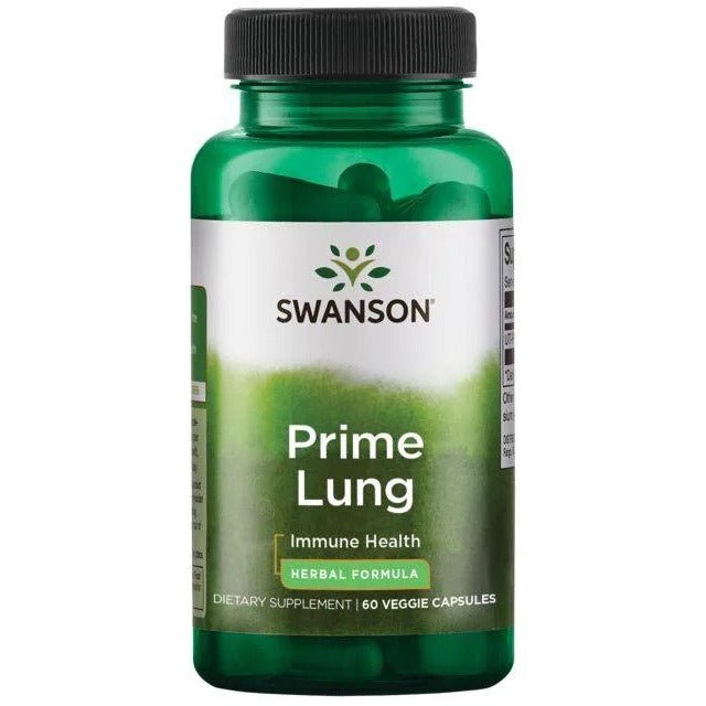 Witaminy i suplementy diety Swanson Prime Lung 60 vcaps - Sklep Witaminki.pl