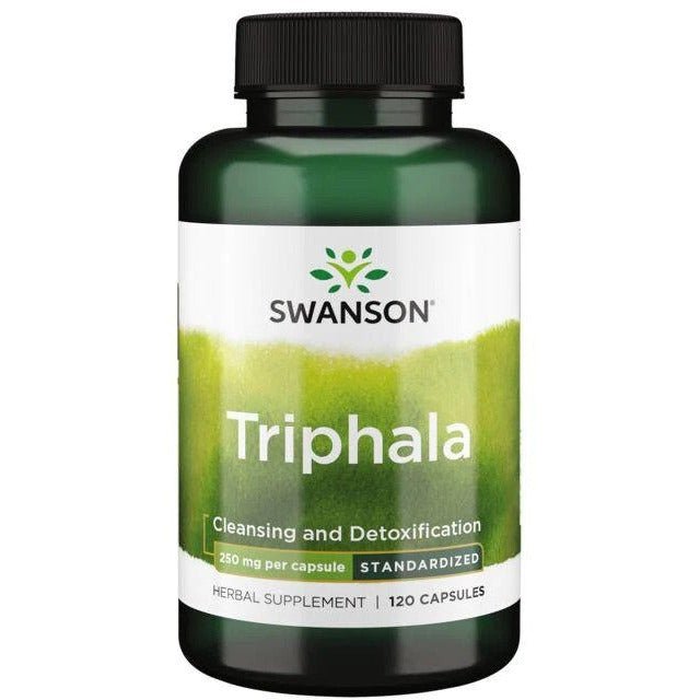 Witaminy i suplementy diety Swanson Triphala 250 mg 120 caps - Sklep Witaminki.pl