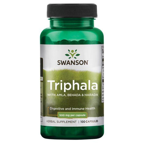 Witaminy i suplementy diety Swanson Triphala 500 mg 100 caps - Sklep Witaminki.pl