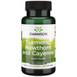 Witaminy i suplementy diety Swanson Turmeric, Hawthorn & Cayenne 60 caps - Sklep Witaminki.pl