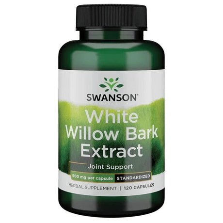 Witaminy i suplementy diety Swanson White Willow Bark Extract 500 mg 120 caps - Sklep Witaminki.pl