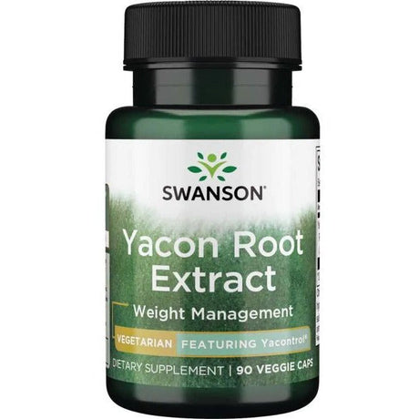Witaminy i suplementy diety Swanson Yacon Root Extract 100 mg 90 vcaps - Sklep Witaminki.pl