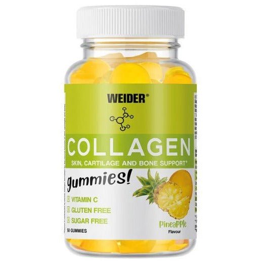 Witaminy i suplementy diety Weider Collagen Pineapple Flavour 50 gummies - Sklep Witaminki.pl