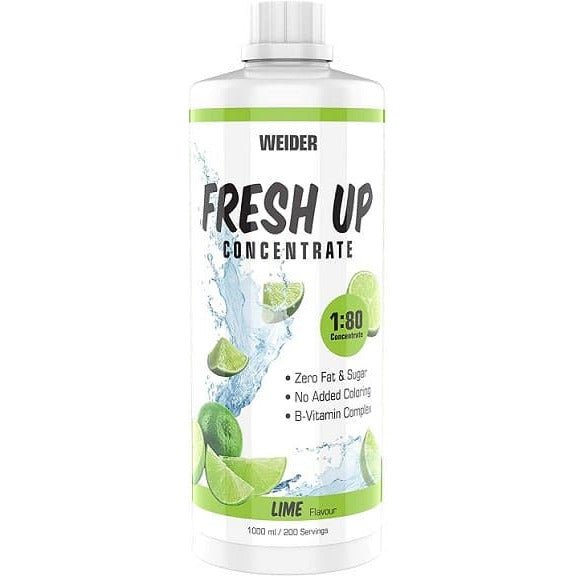 Witaminy i suplementy diety Weider Fresh Up Concentrate Lime 1000 ml - Sklep Witaminki.pl