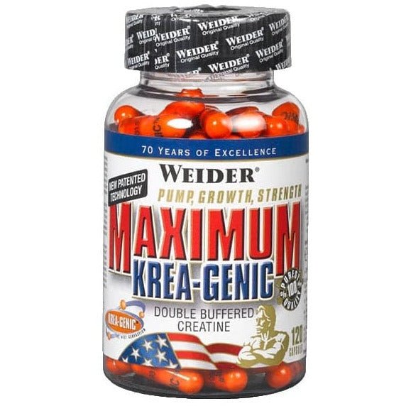 Witaminy i suplementy diety Weider Maximum Krea-Genic Caps 120 caps - Sklep Witaminki.pl