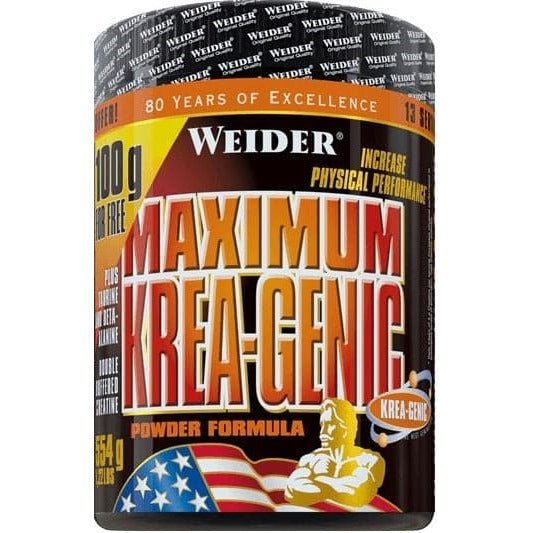 Witaminy i suplementy diety Weider Maximum Krea-Genic Powder 554 g - Sklep Witaminki.pl