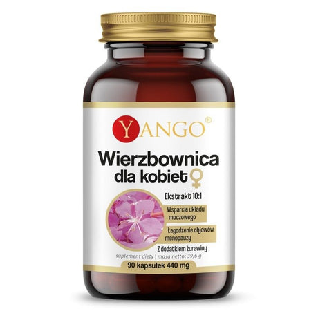 Witaminy i suplementy diety Yango Wierzbownica dla kobiet 90 caps - Sklep Witaminki.pl