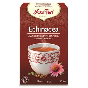 Witaminy i suplementy diety Yogi YOGI Herbata Echinacea BIO 17 x 1.8 g - Sklep Witaminki.pl
