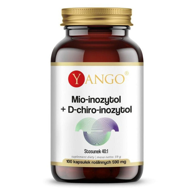 Yango Mio-inozytol + D-chiro-inozytol 100 caps - Sklep Witaminki.pl