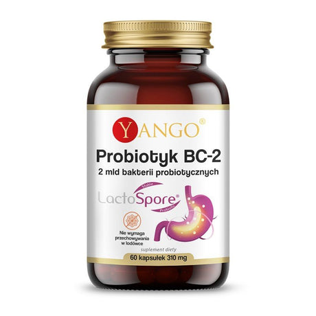 Yango Probiotyk BC-2 60 caps - Sklep Witaminki.pl