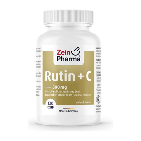 Zein Pharma Ruitn + C 500mg 120 vcaps - Sklep Witaminki.pl