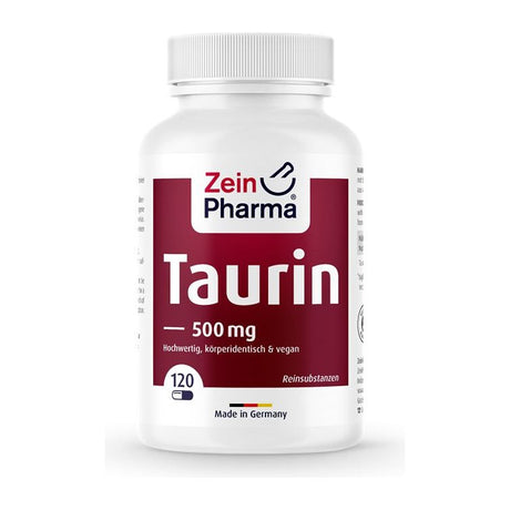 Zein Pharma Taurine 500mg 120 vcaps - Sklep Witaminki.pl