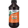 Żelazo NOW Foods Iron Liquid 237 ml - Sklep Witaminki.pl