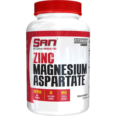 ZMA SAN Zinc Magnesium Aspartate 90 caps - Sklep Witaminki.pl